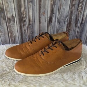 Aldo Tan Leather Oxfords for Men Size 9